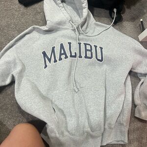 Brandy Melville Gray Malibu Hoodie